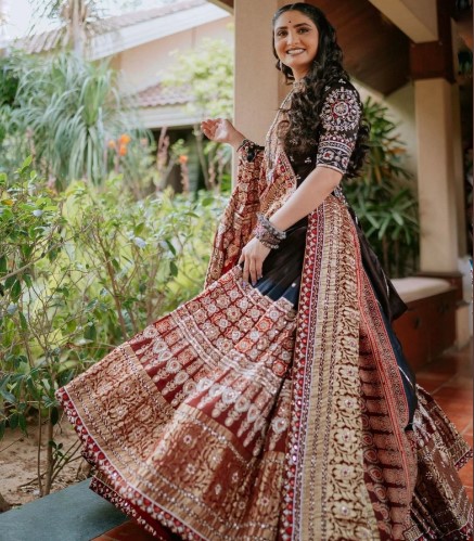 Navratri Special Muslin Cotton Printed Lehenga Choli